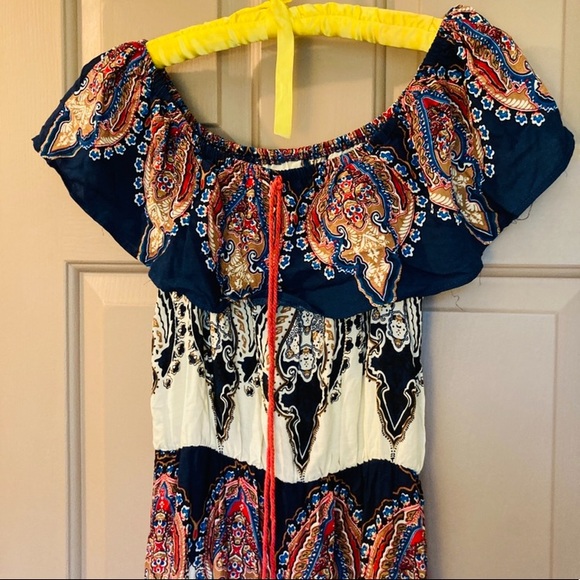 H&M Divided Boho Hippie Maxi Dress - Picture 3 of 5